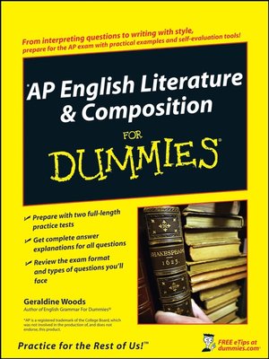 cover image of AP English Literature & Composition For Dummies